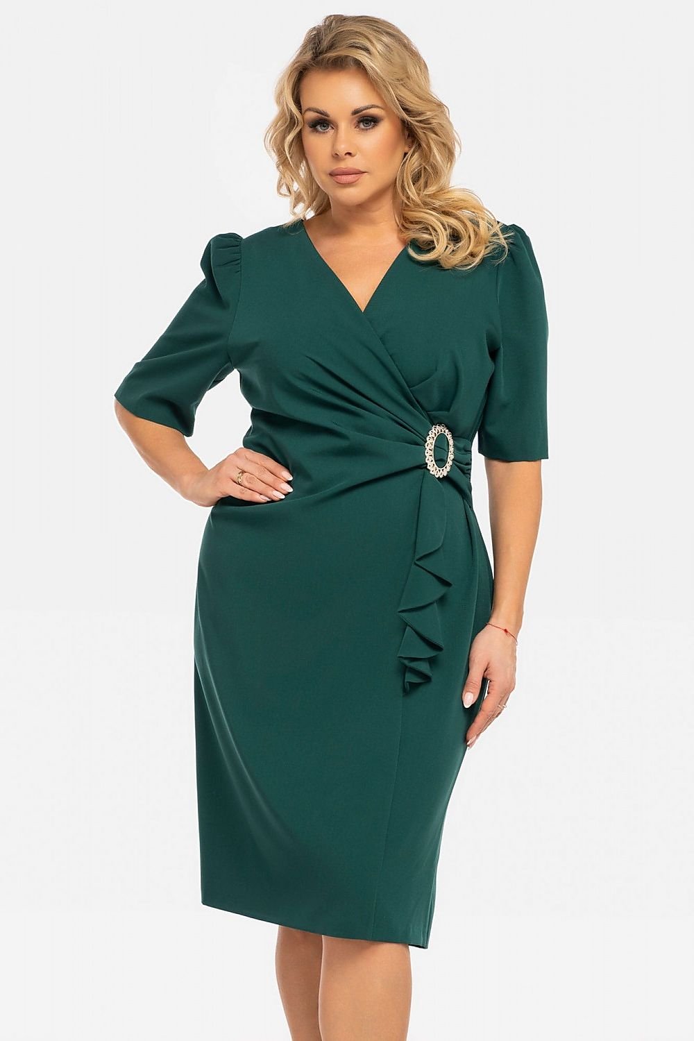 Plus size dress model 191378